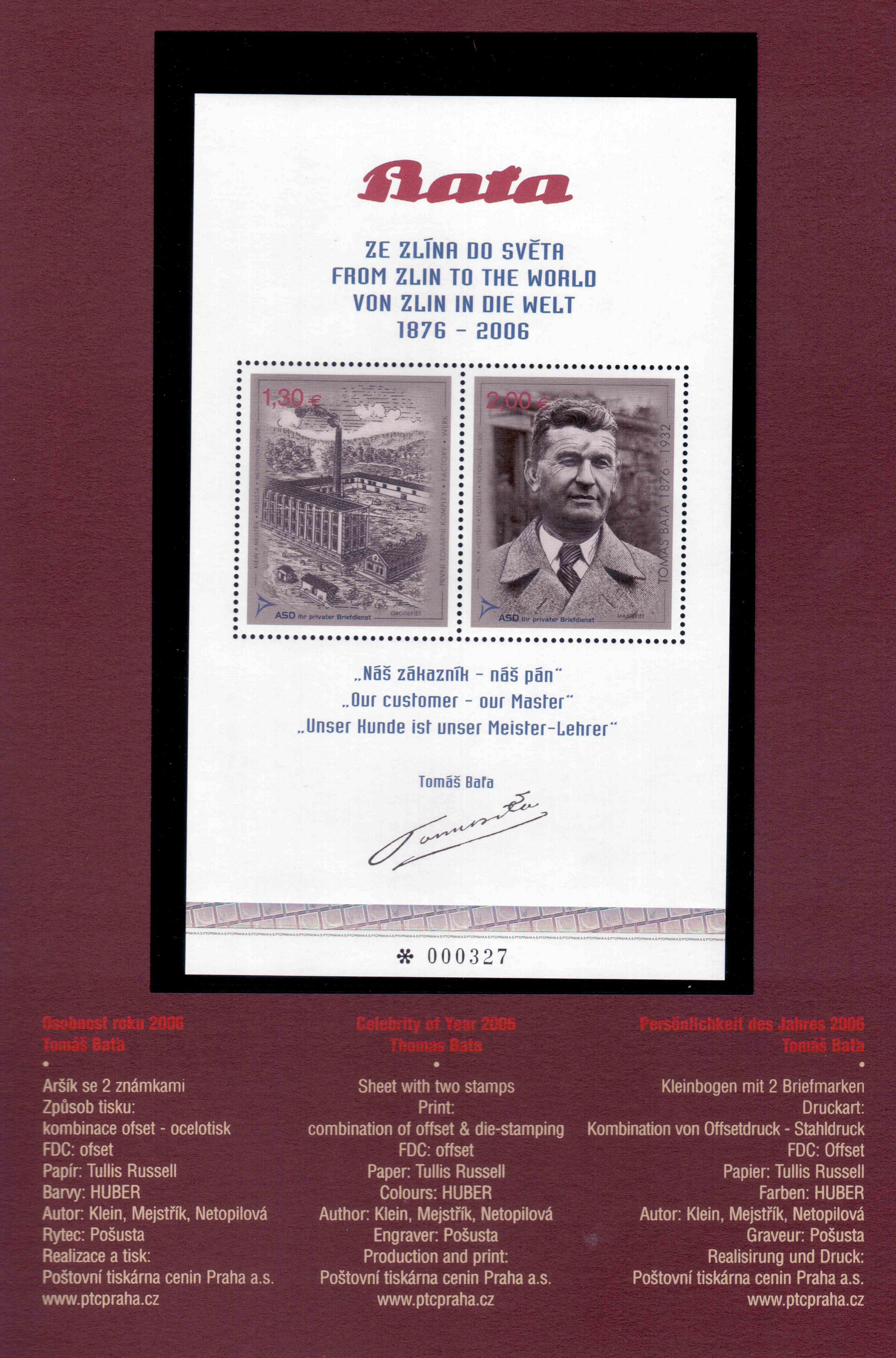 Aršík Tomáš Baťa